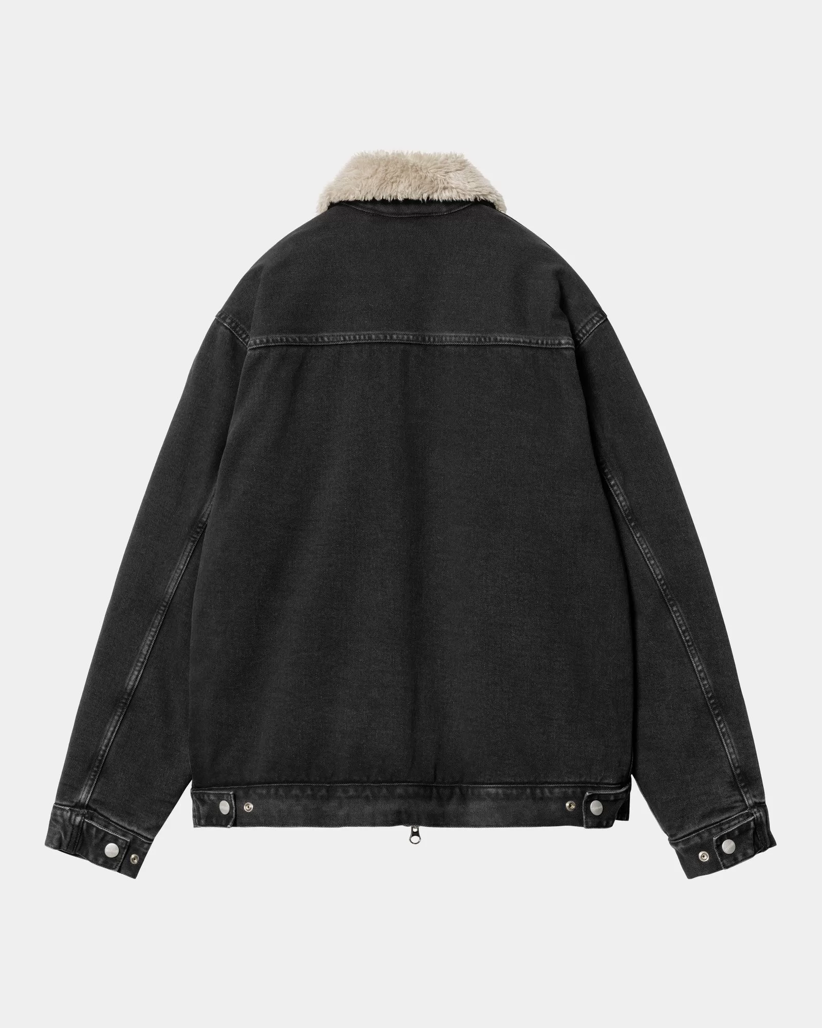 Herald Jacket | Black / Wall (stone washed)