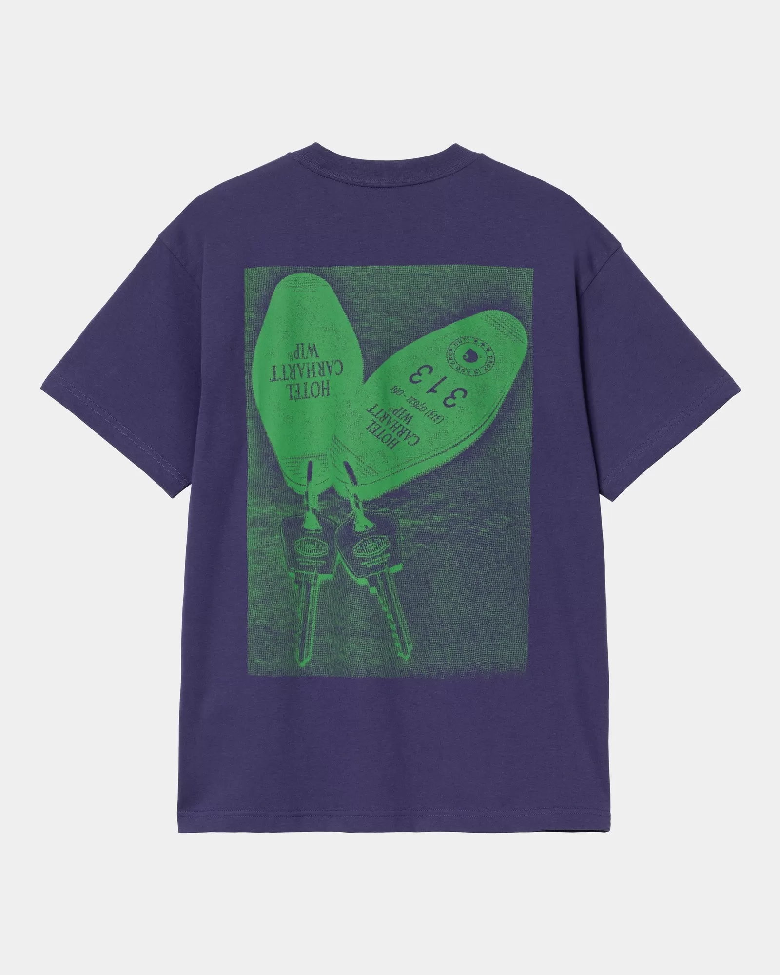 Hotel Keys T-Shirt | Aura / Green