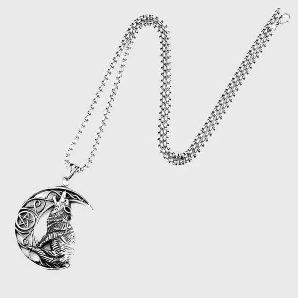 Howling Wolf Necklace