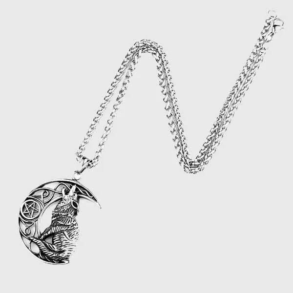 Howling Wolf Necklace