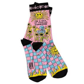 I'm A Ray Of F***ing Sunshine Mens Crew Socks