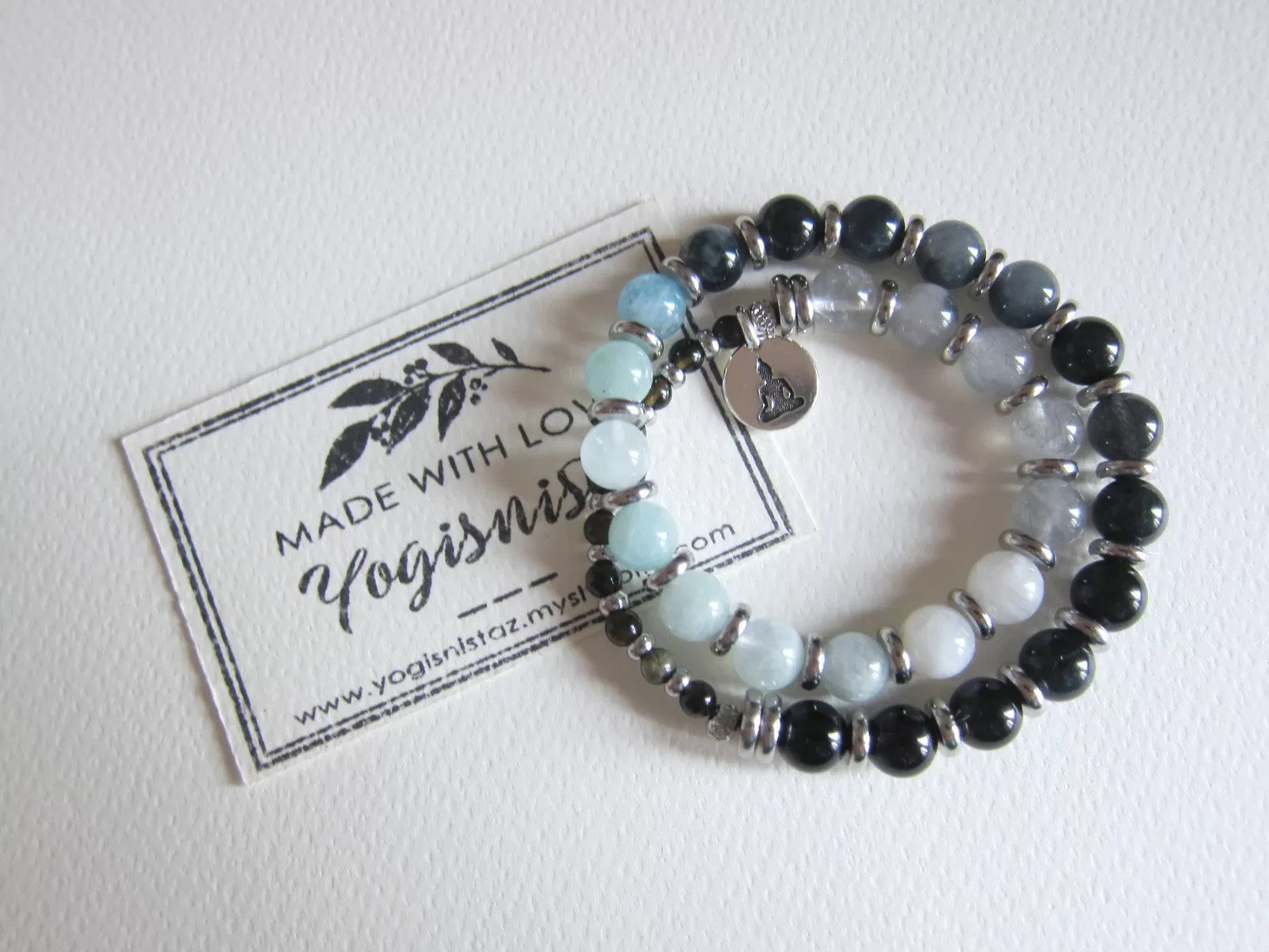 Inner Strength, Calming, Protection Mala Bracelet