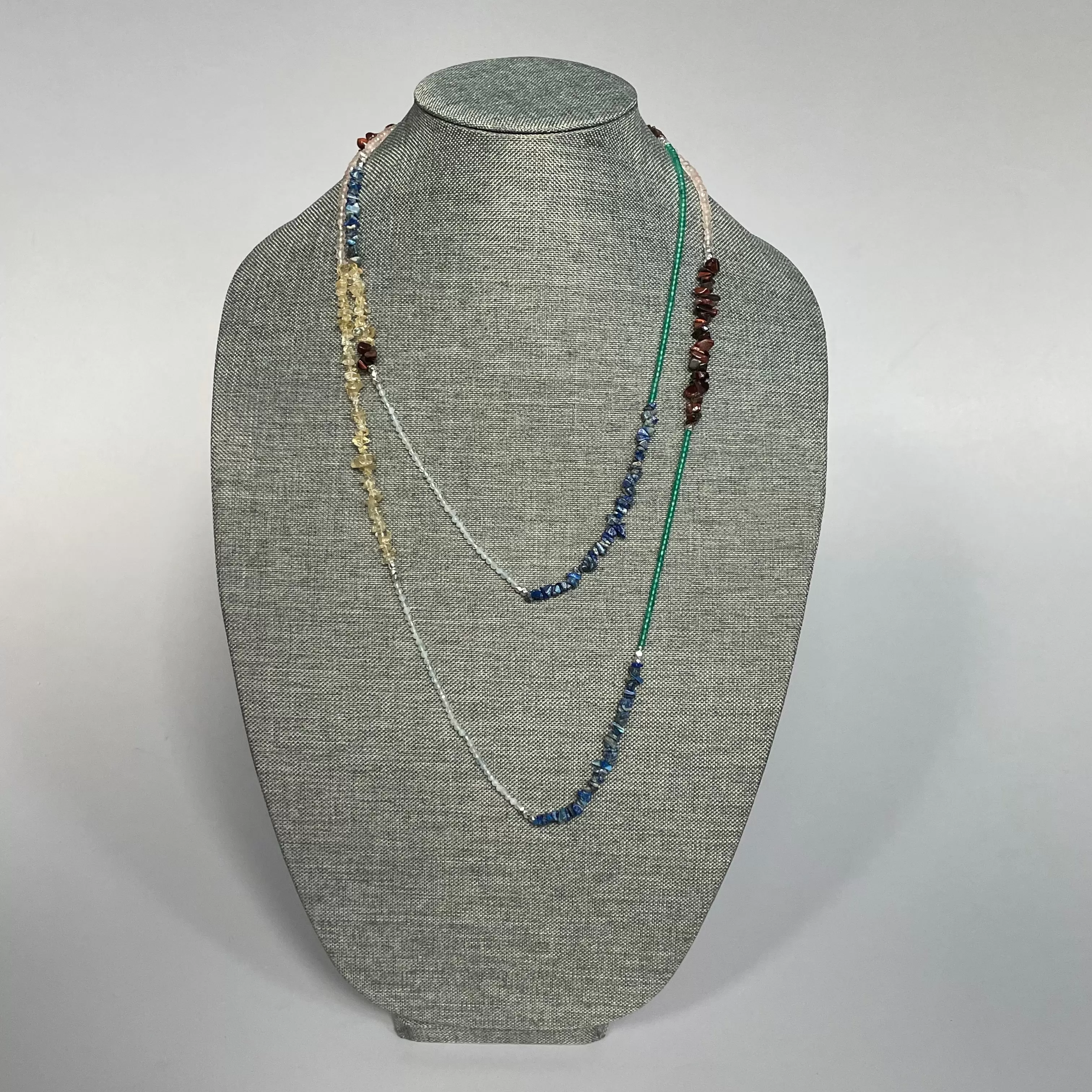 Jaipuri Necklace With Gemstones