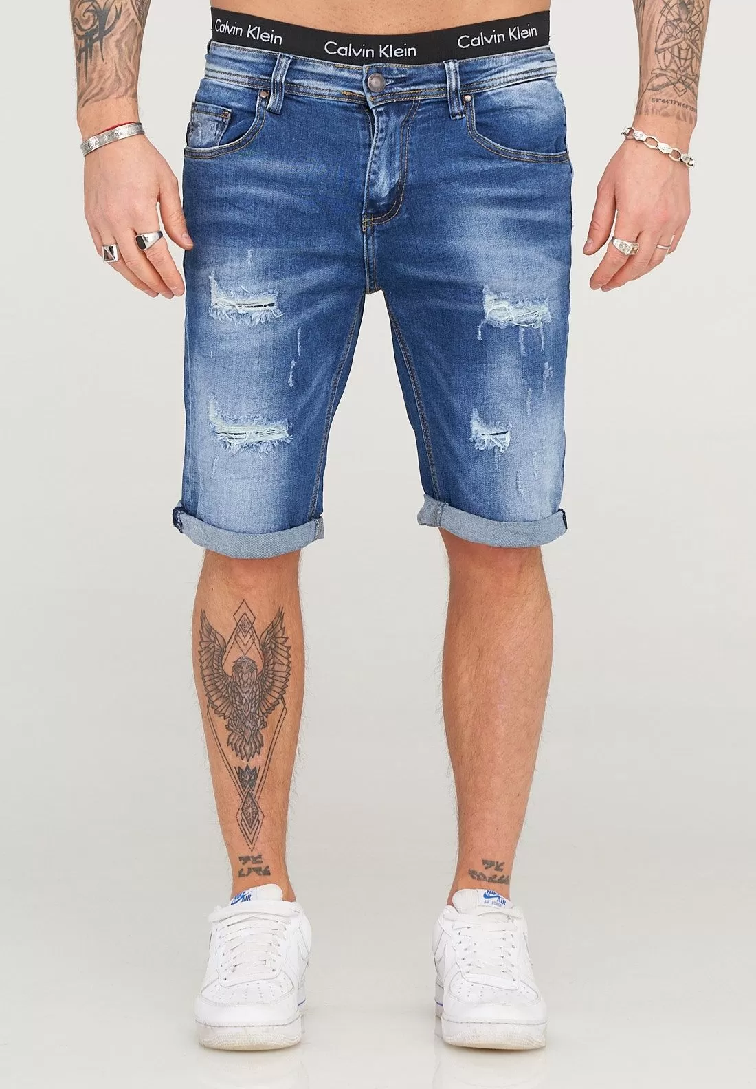 Jeans Shorts TH37737 Blau