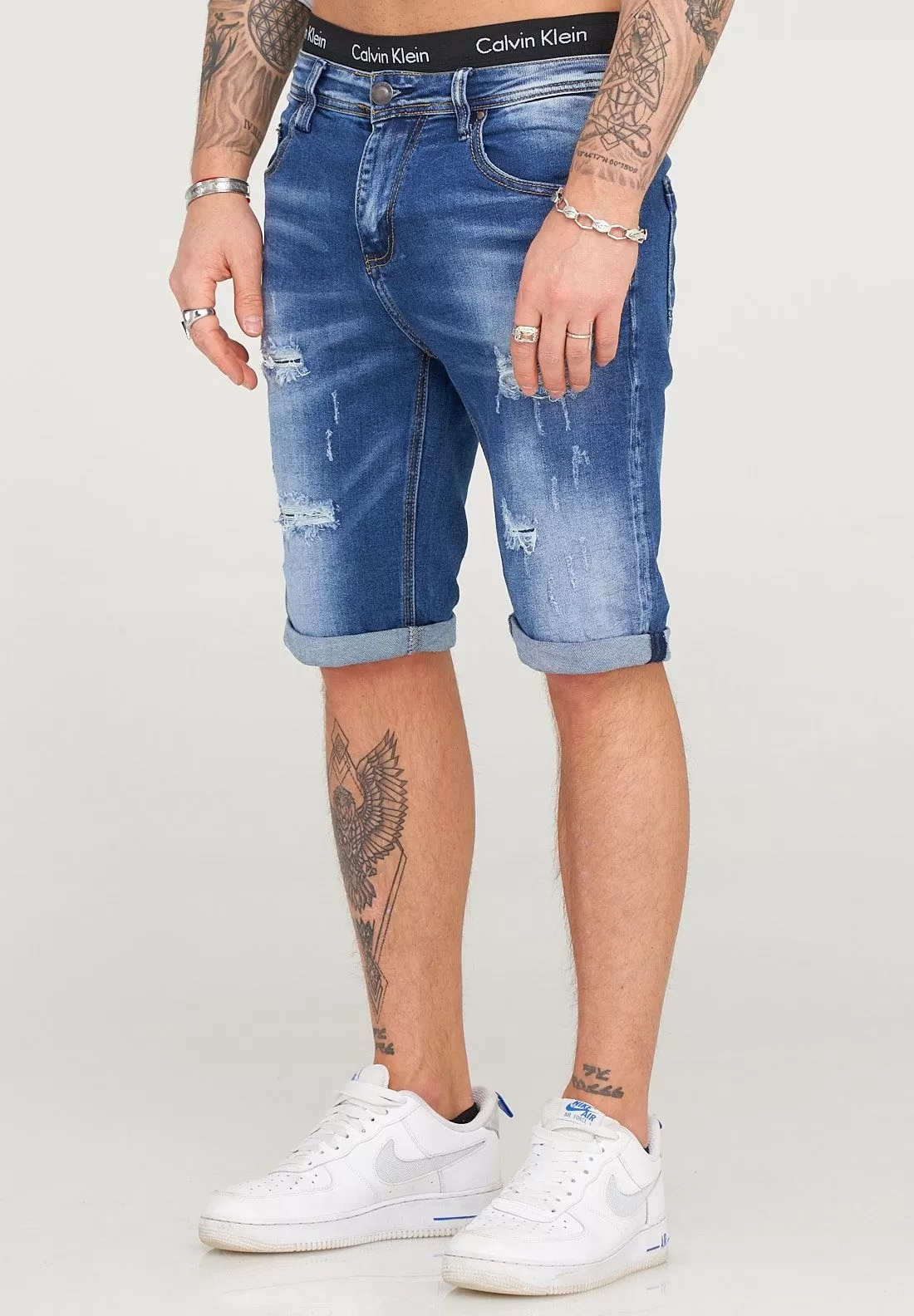 Jeans Shorts TH37737 Blau