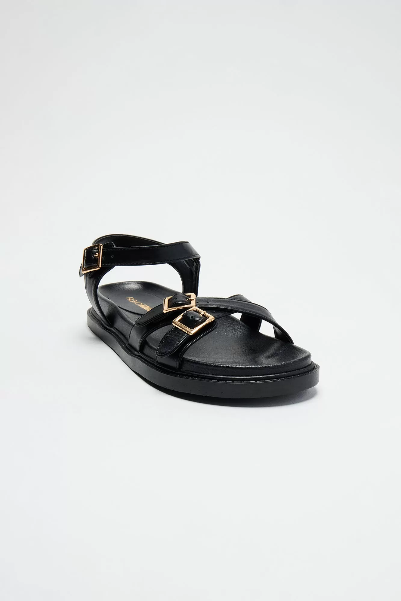 Jenni Platform Sandals - Black