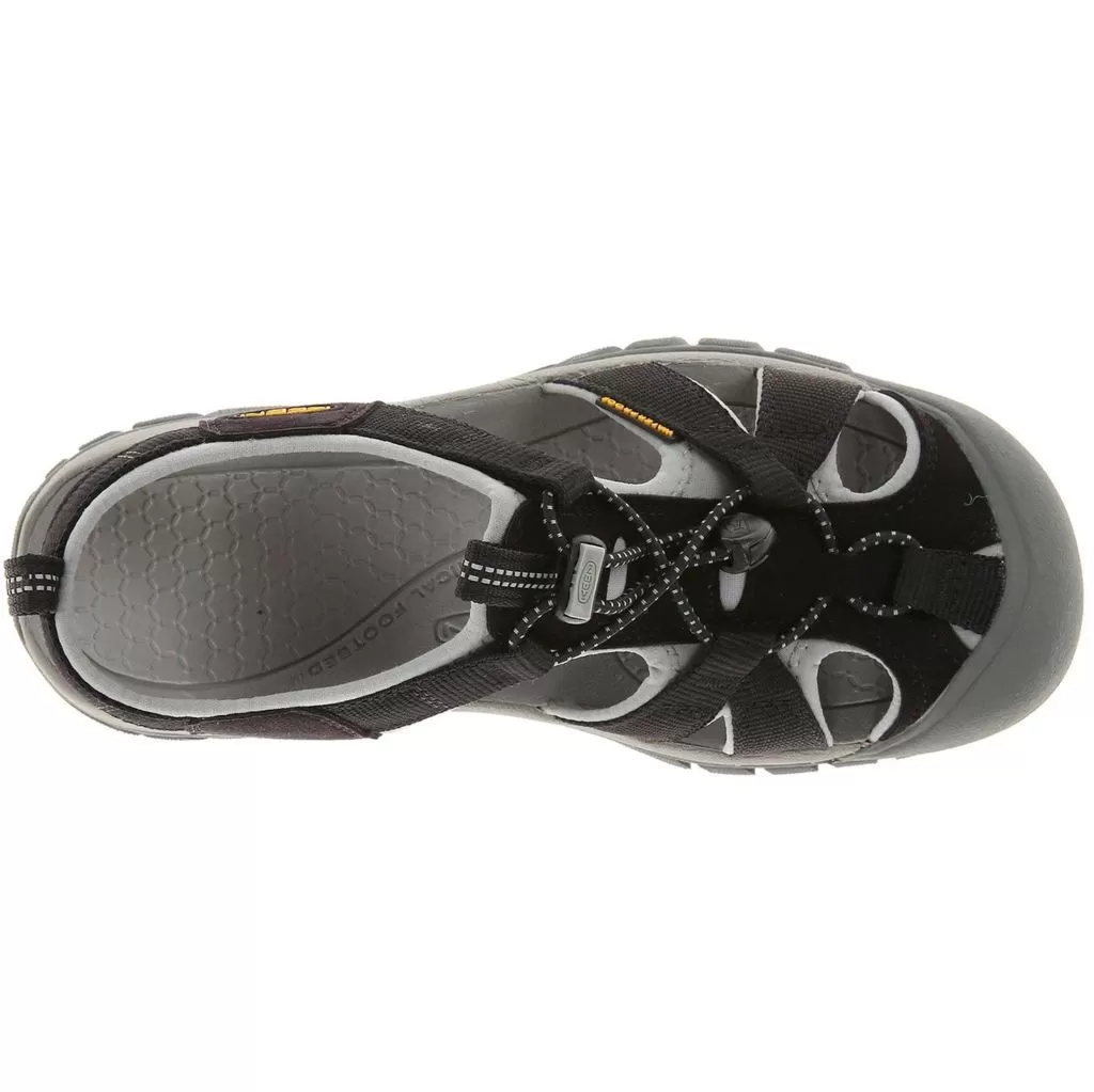 Keen Venice H2 Black Neutral Grey Womens Closed-Toe Slip-On Hiking Sandals - UK 4