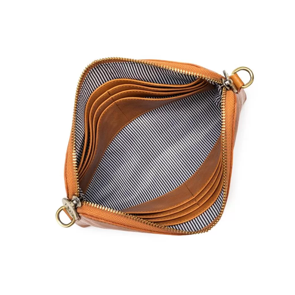 Kiara Tan Crossbody/Clutch