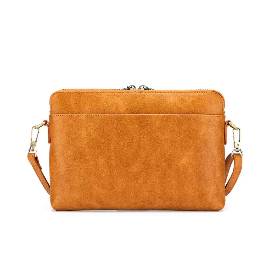 Kiara Tan Crossbody/Clutch