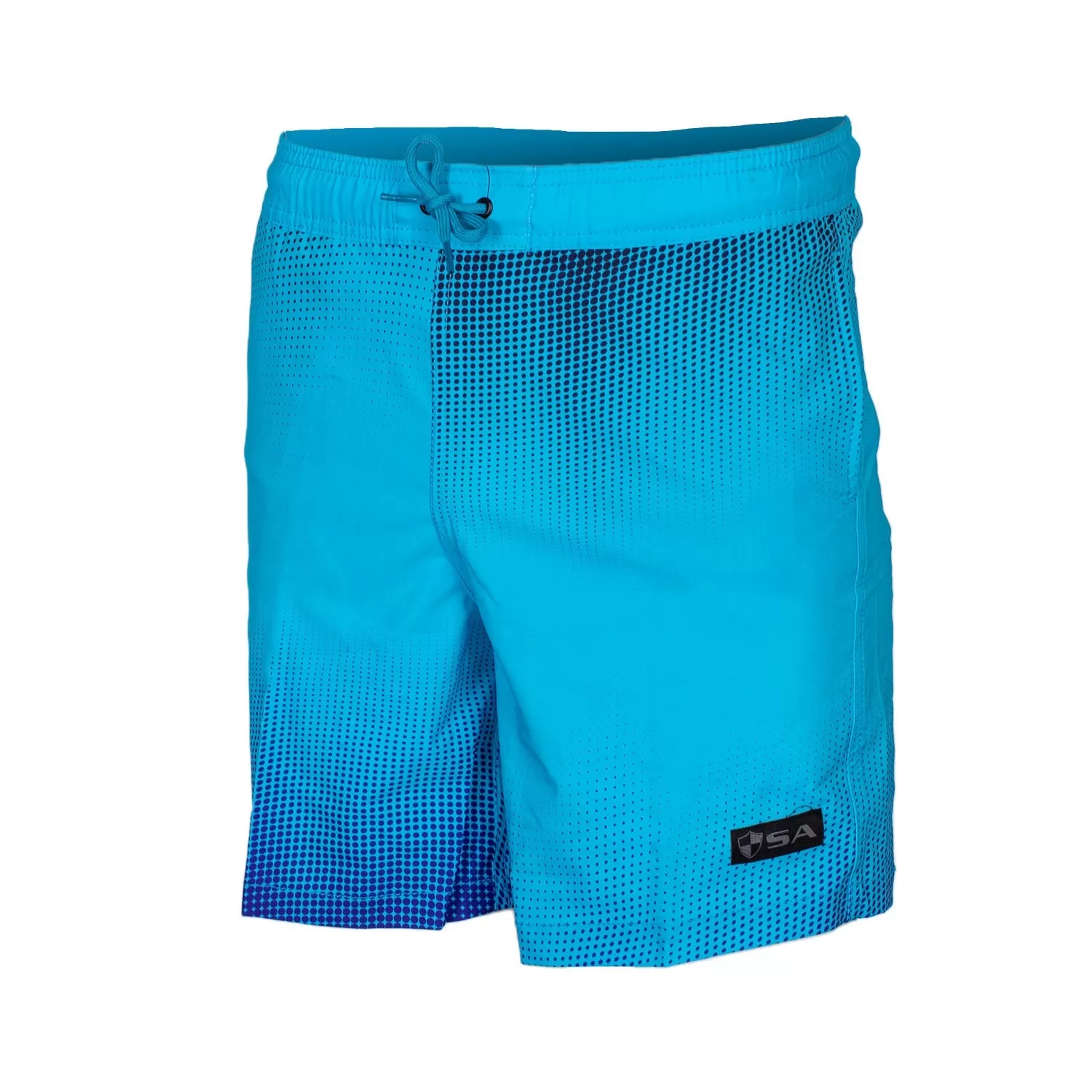 Kids Swim Trunks | Waves Blue