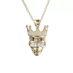 King Of Rock Skull Pendant