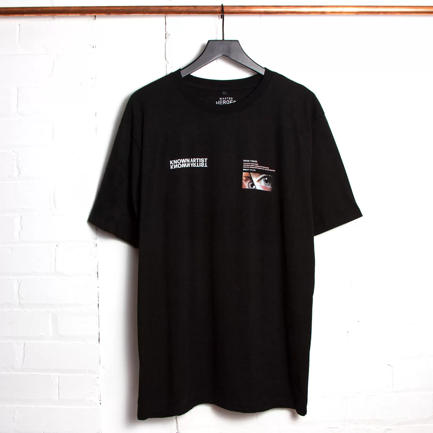 Known Artist 008 - Tshirt - Black