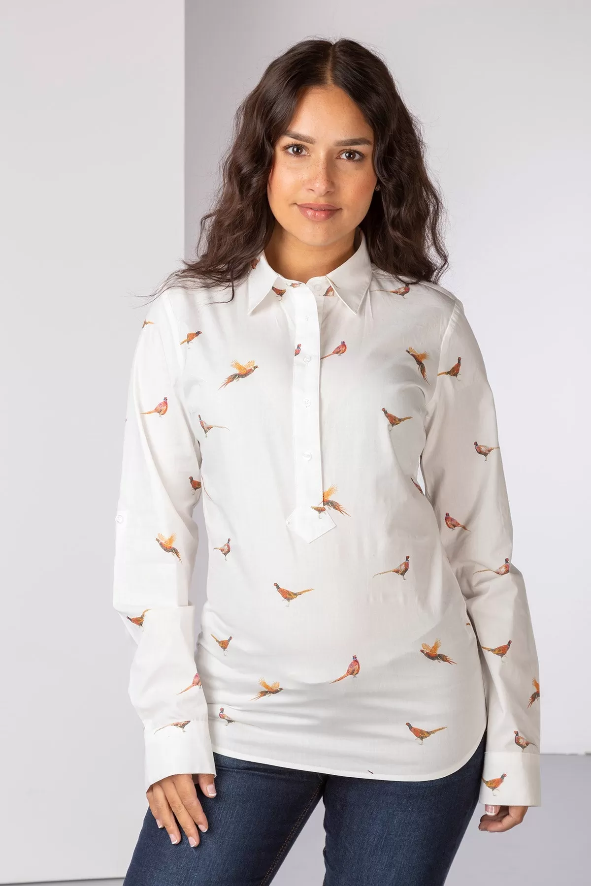 Ladies Printed Overhead Shirt - Wistow