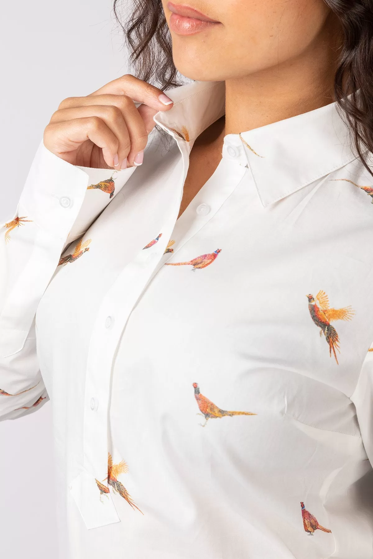 Ladies Printed Overhead Shirt - Wistow