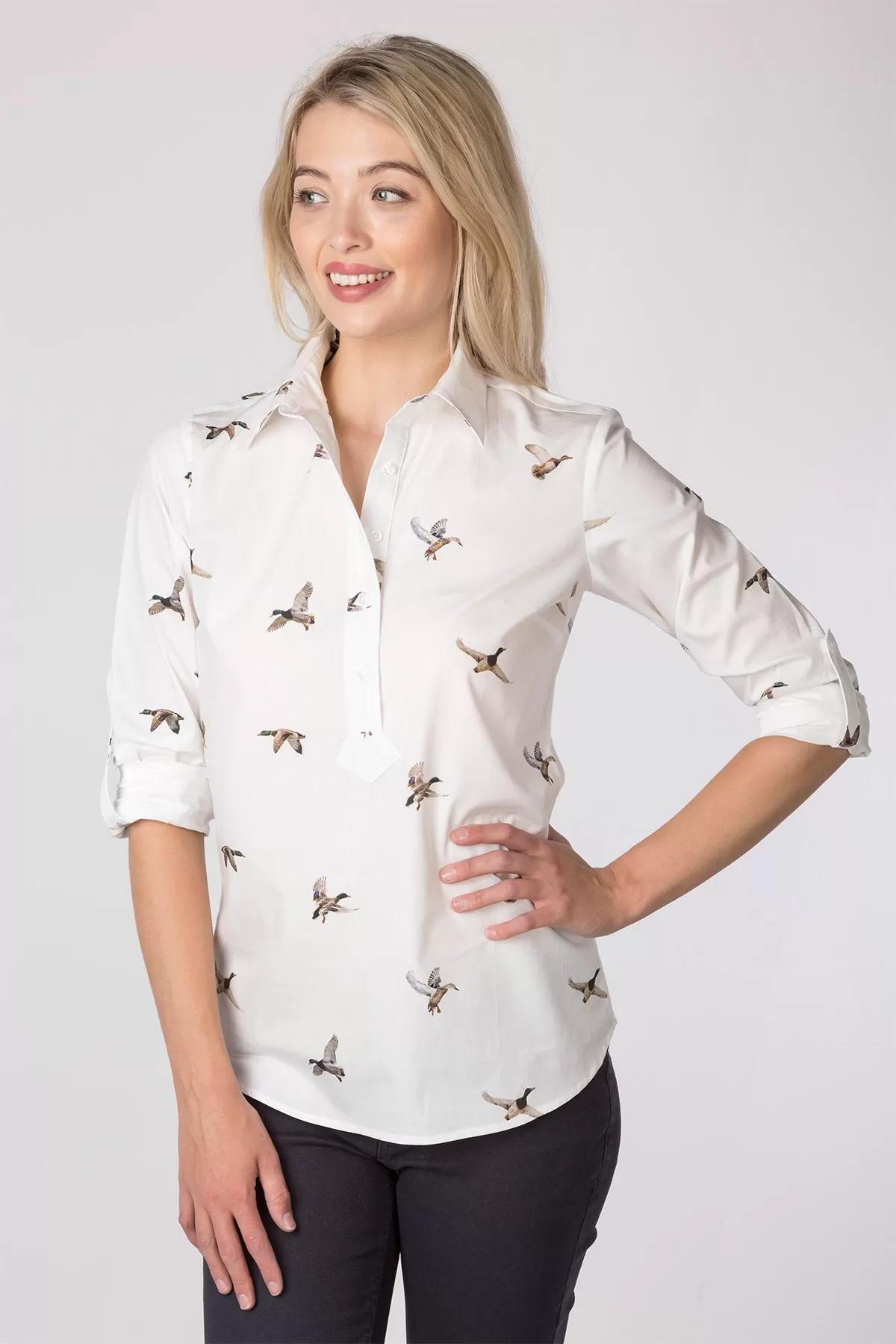 Ladies Printed Overhead Shirt - Wistow