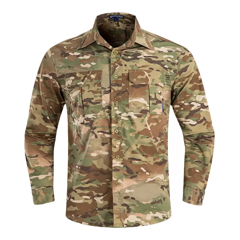 Long-sleeved Combat Training Uniform Men's Tactical Shirt