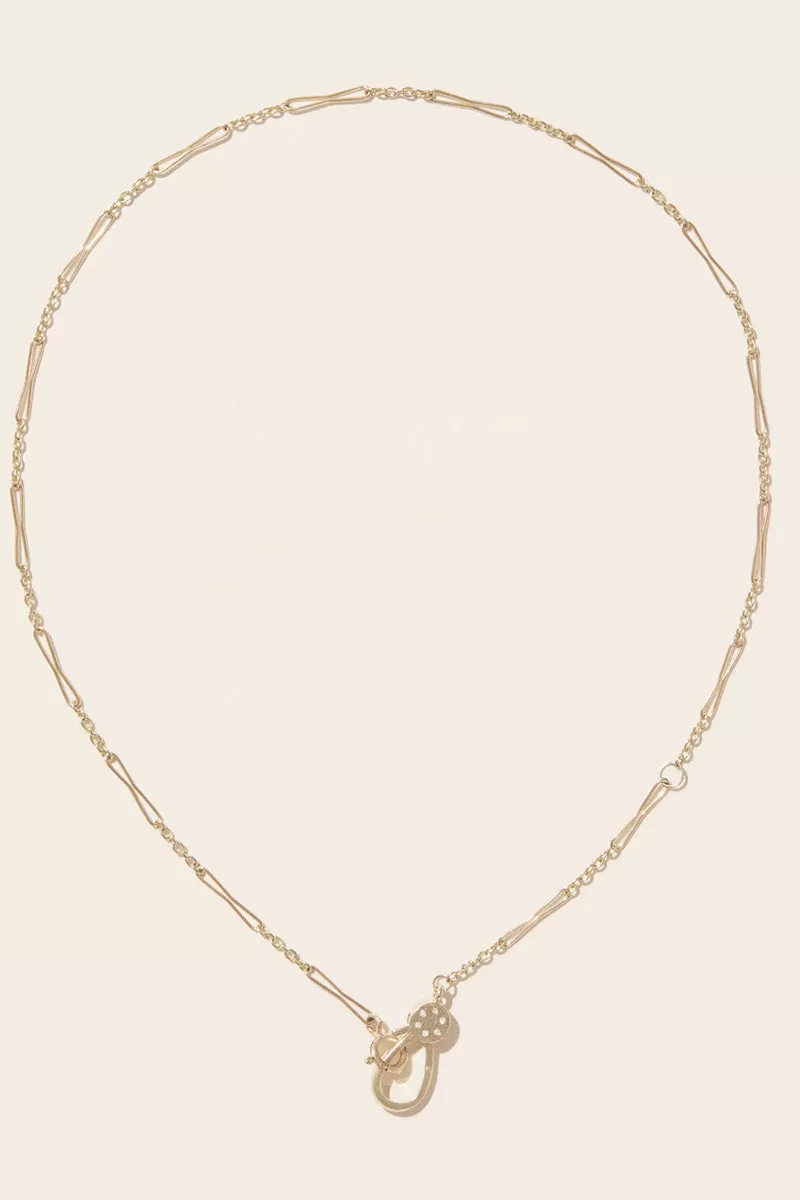 Marcia Chain Necklace - Yellow Gold