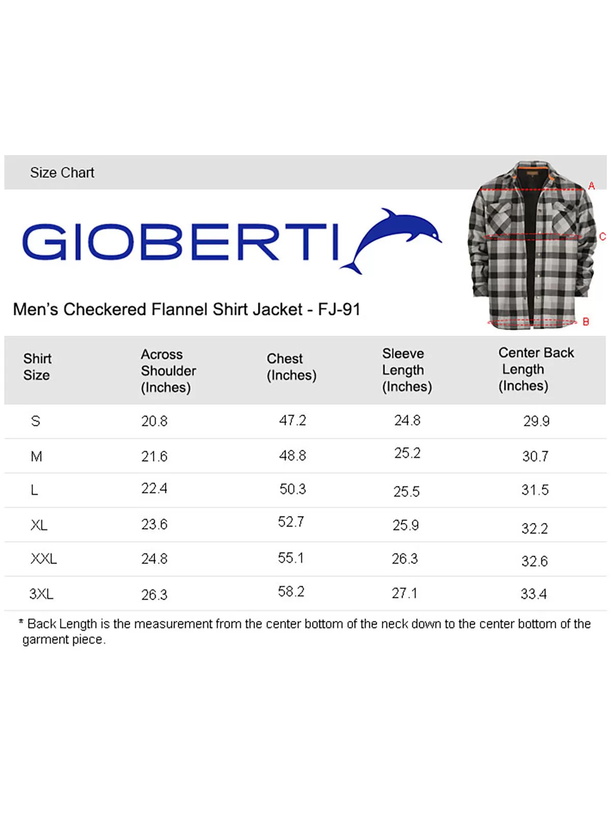 Men's Checkered Flannel Jacket