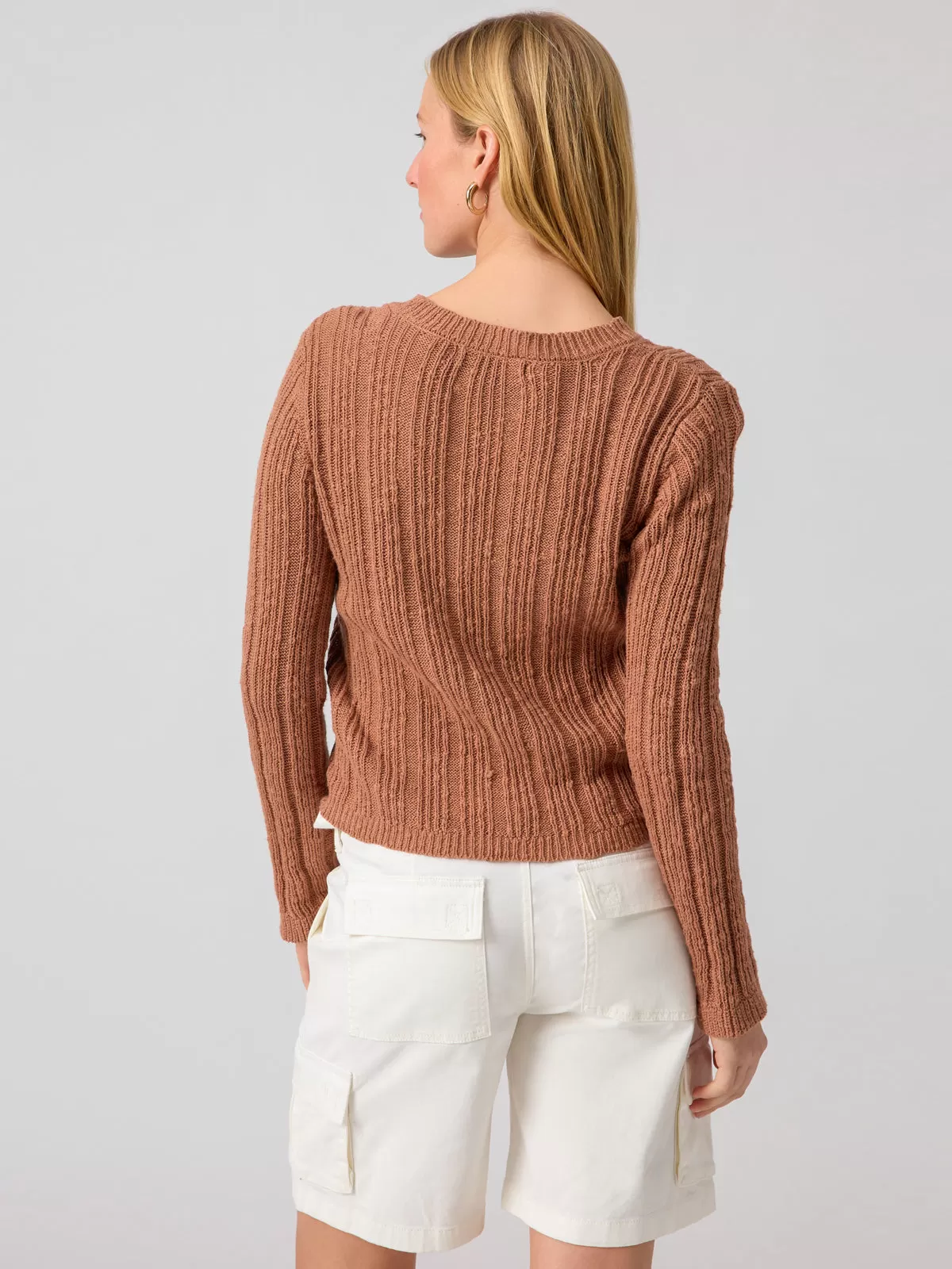 Monday Blooms Sweater Mocha Mousse