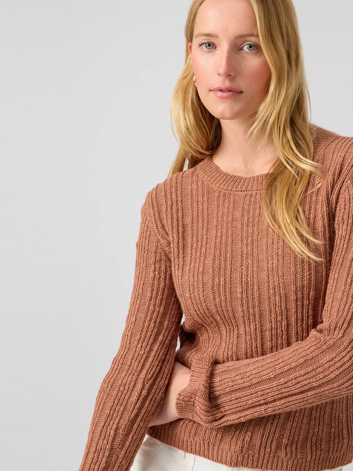 Monday Blooms Sweater Mocha Mousse