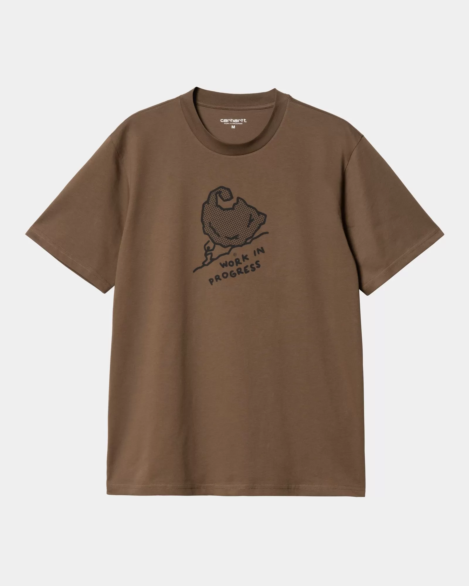 Move On Up T-Shirt | Chocolate / Black