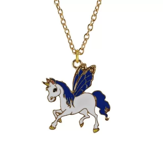 New Fashion Lovely Oil Glaze Horse Pendant Necklace