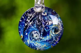 Nightswirl Pendant with Ash