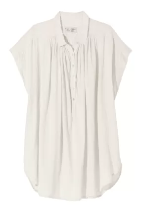 Nili Lotan Normandy Blouse in Ivory