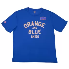 Orange And Blue Skies Breathable Shirt - Blue