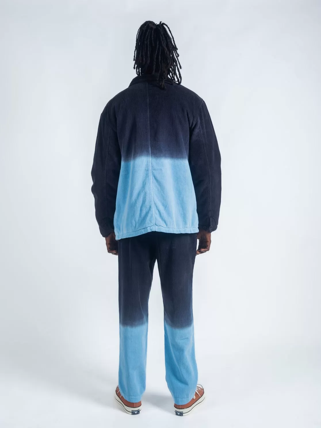 PANTS GRADIENT CHARCOAL & CLEAR BLUE