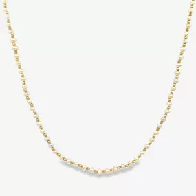 Pearl & Gold Bead Necklace