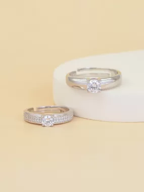 Promise Couple Band Rings