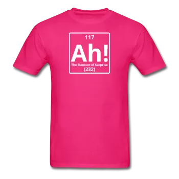 "Ah! The Element of Surprise" - Men's T-Shirt