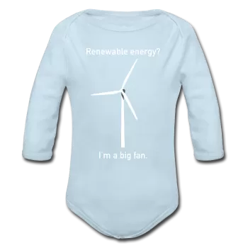 "I'm a Big Fan" - Baby Long Sleeve One Piece