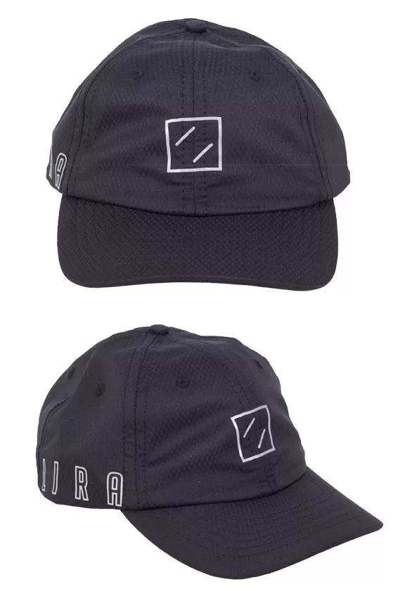 Runner Six Panel Hat | Black