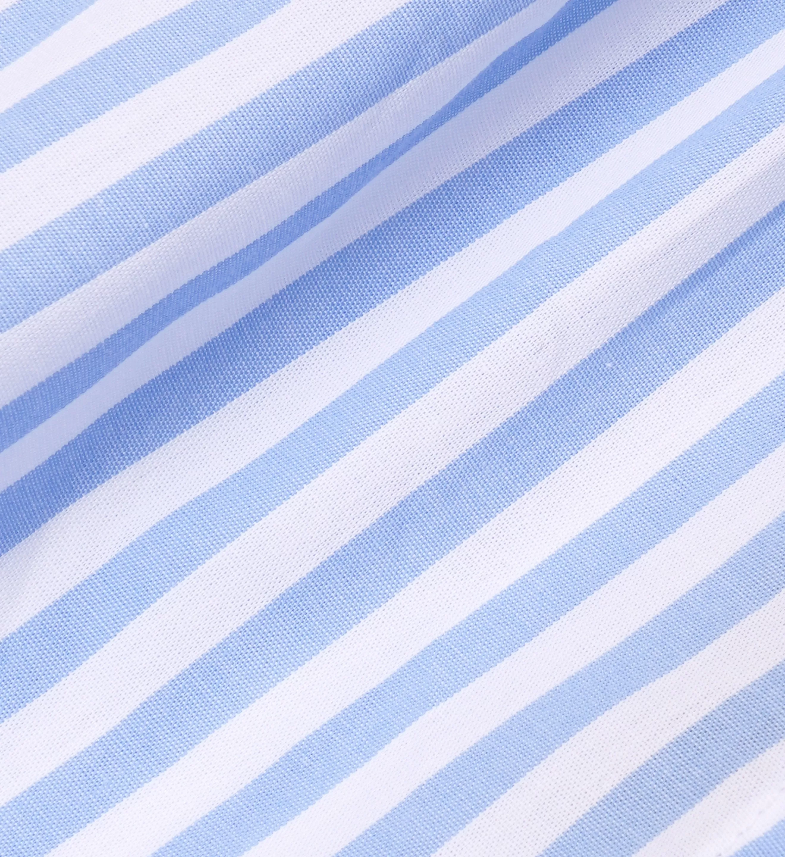 Serif Logo Boxer Short - Sky Blue Striped