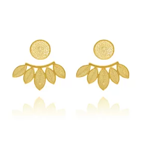 SILVIA GOLD EXTENSION EARRINGS FILIGREE