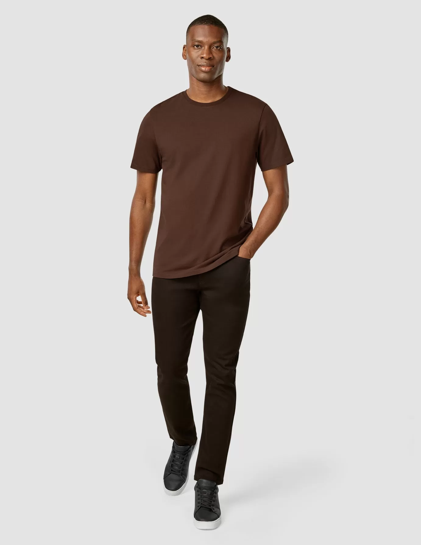 Supima T-Shirt Espresso