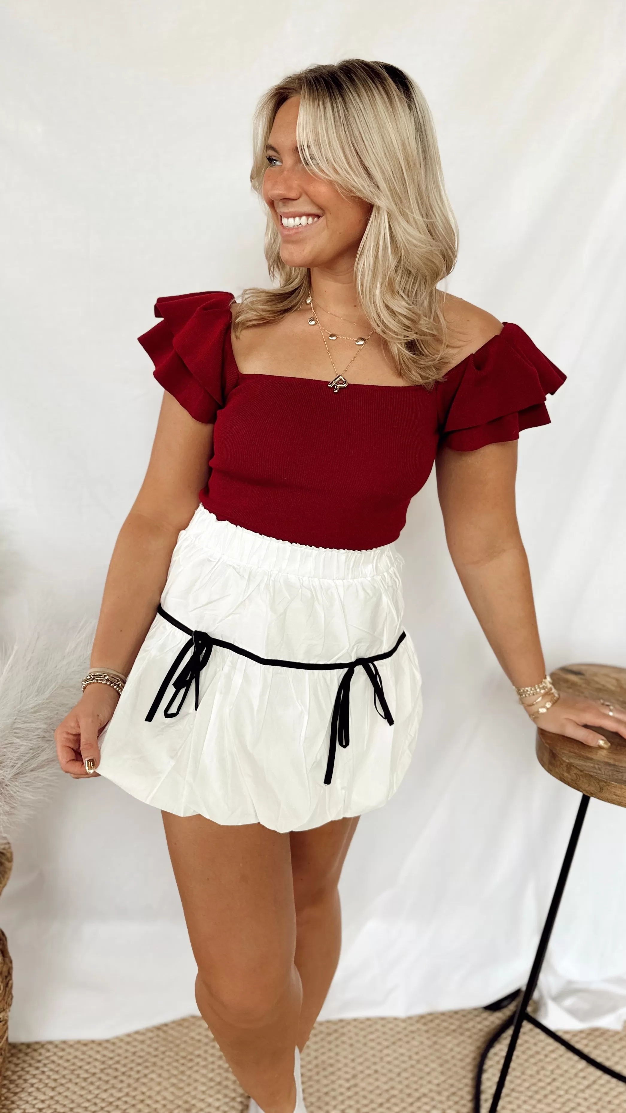 The Gameday Bubble Skirt