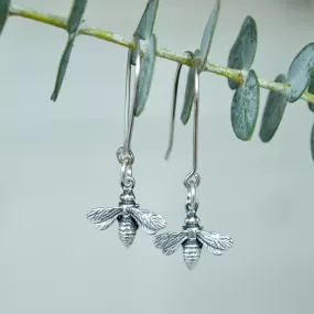 Tiny Bee Earrings