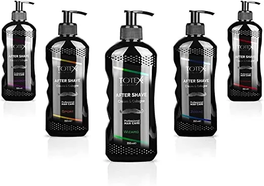 TOTEX After Shave Cream & cologne Rain Drop 350 ml- Creamy texture with cologne effects