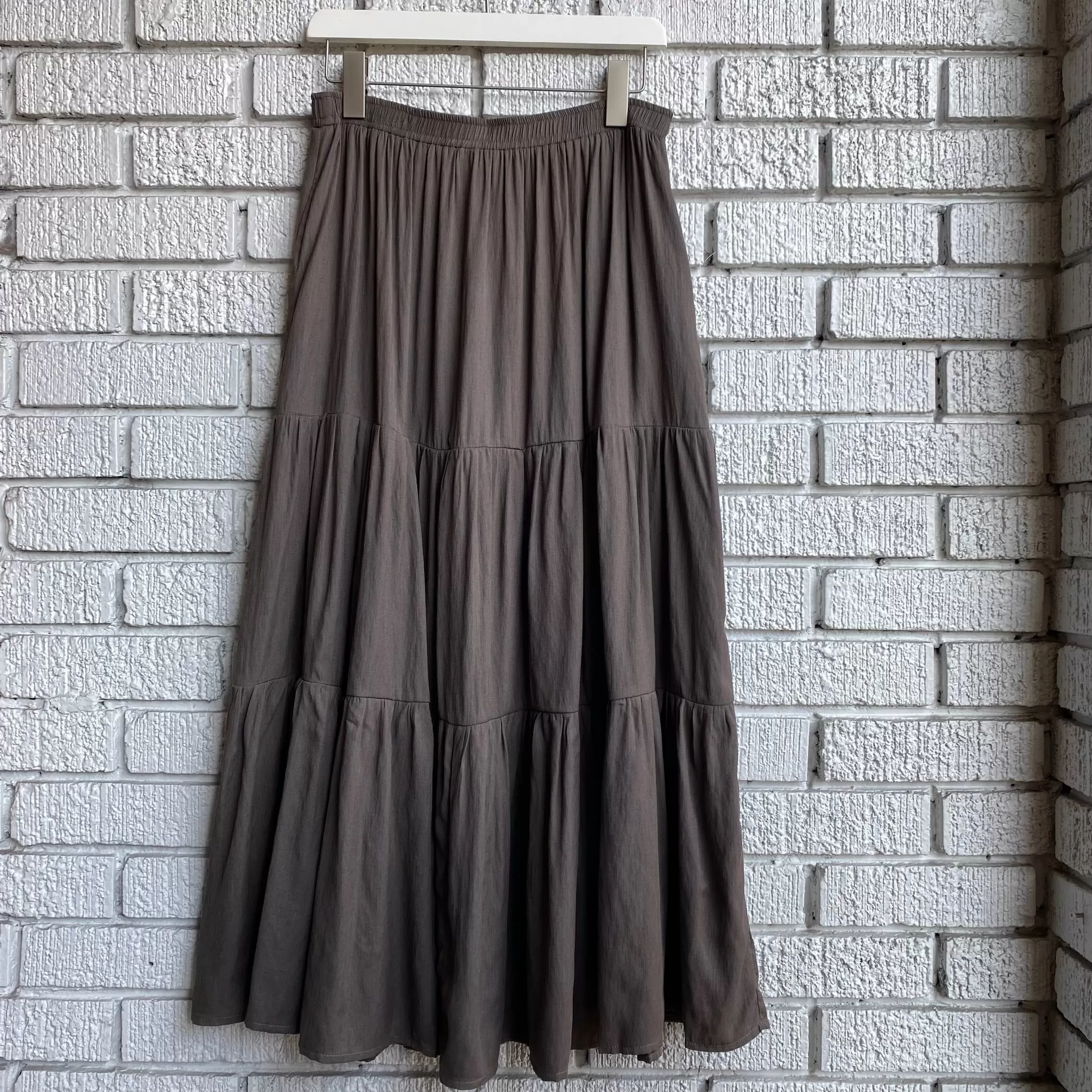 UMBER Tiered Skirt