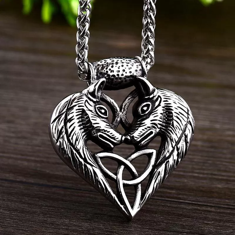 Wolf Life Mates Necklace