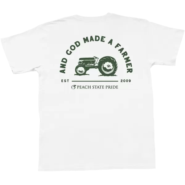 YOUTH - And God Made A Farmer Short Sleeve Tee